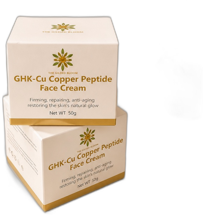 Gilded GHK-Cu Face Cream jar and box
