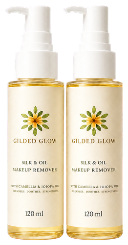 Gilded Make Up Remover bottle